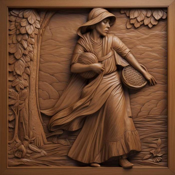 نموذج ثلاثي الأبعاد لآلة CNC 3D Art 